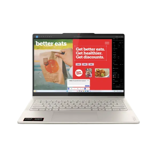 Picture of Lenovo Yoga 7 14AKP10 Ryzen AI 5 340 16GB RAM 512GB SSD 14" OLED 2-in-1 Laptop