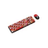 Picture of T-WOLF TF350 Red Wireless Keyboard & Mouse Combo