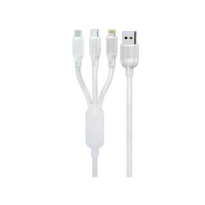 Picture of Foneng X80 1.2m 3-in-1 USB to USB-C, Lightning & Micro USB Cable