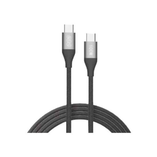 Picture of QCY DC22 100W Type-C to Type-C Braided Cable