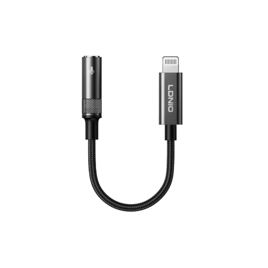 Picture of LDNIO LS-T80i Lightning To 3.5mm Female Adapter