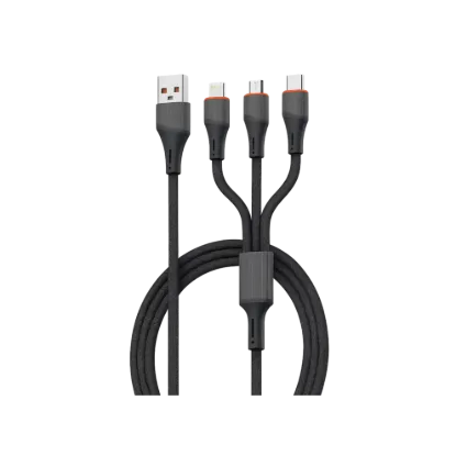 Picture of LDNIO LC96U 3-in-1 1.2m Braided Cable