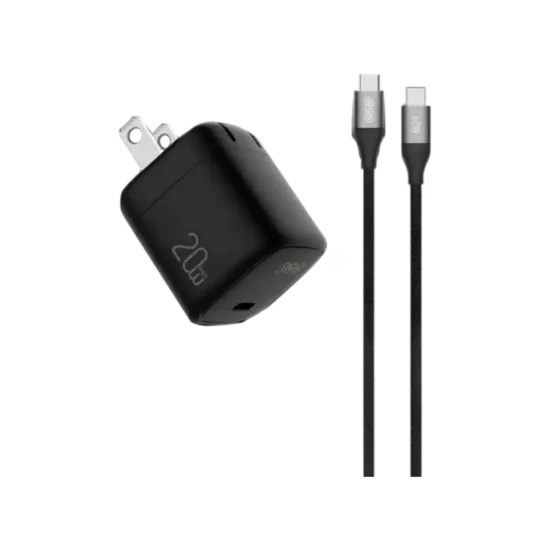Picture of QCY CK02-MG 20W Adapter with Type-C Cable Set