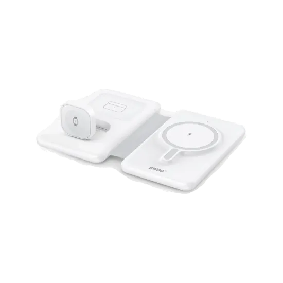 Picture of BWOO BO-WL24 3 in 1 Wireless Charging Station with Foldable Design