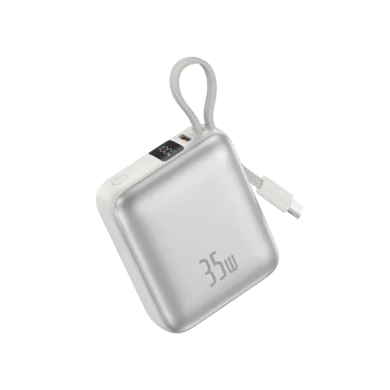Picture of FONENG PX137 10000mAh 35W Fast Charging Power Bank with Built-in Cable