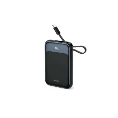 Picture of BWOO BO-P80 10000mAh Magnetic Power Bank Built-In Charging Cable