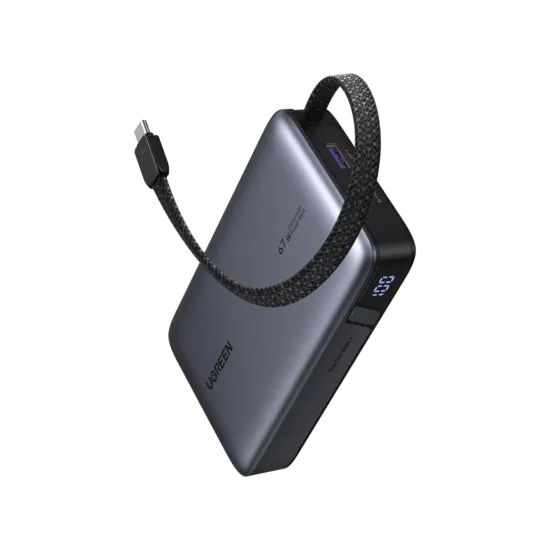 Picture of UGREEN PB550 20000mAh 67W Power Bank with Built-in USB-C Cable