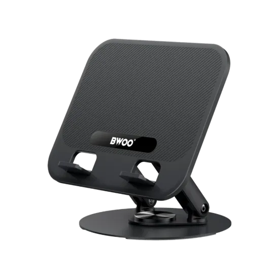 Picture of BWOO BO-ZJ131 360° Rotating Aluminum Alloy Foldable Desktop Tablet Holder