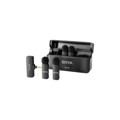 Picture of BOYA BY-V4 4-Channel Mini Wireless Microphone