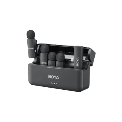 Picture of BOYA BY-V4U 4-Channel Mini Wireless Microphone