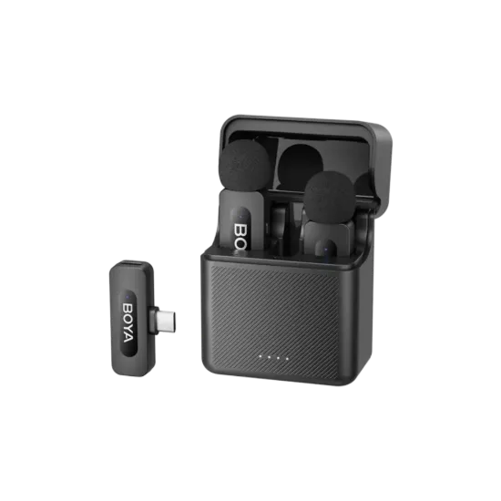 Picture of BOYA BY-V30 2.4GHz Dual-Channel Wireless Microphone