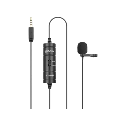 Picture of BOYA BY-M1S Universal Lavalier Microphone