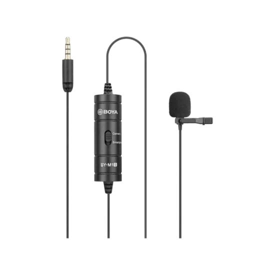 Picture of BOYA BY-M1S Universal Lavalier Microphone