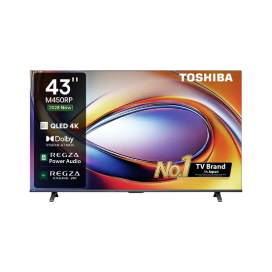 Picture of TOSHIBA 43M450RP 43" QLED 4K VIDAA Smart TV